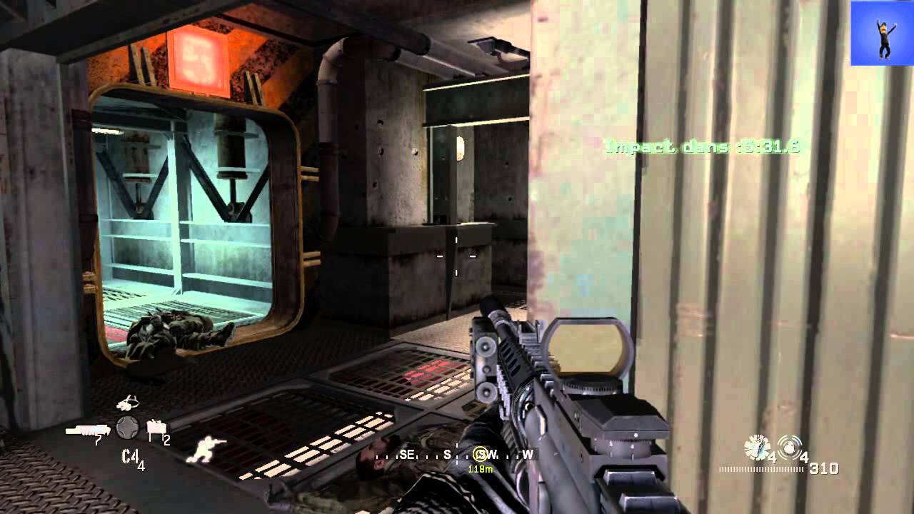 Call of Duty 4 acte 3 Partie 3 Sans combat dans la salle d' ops en difficulté vétéran