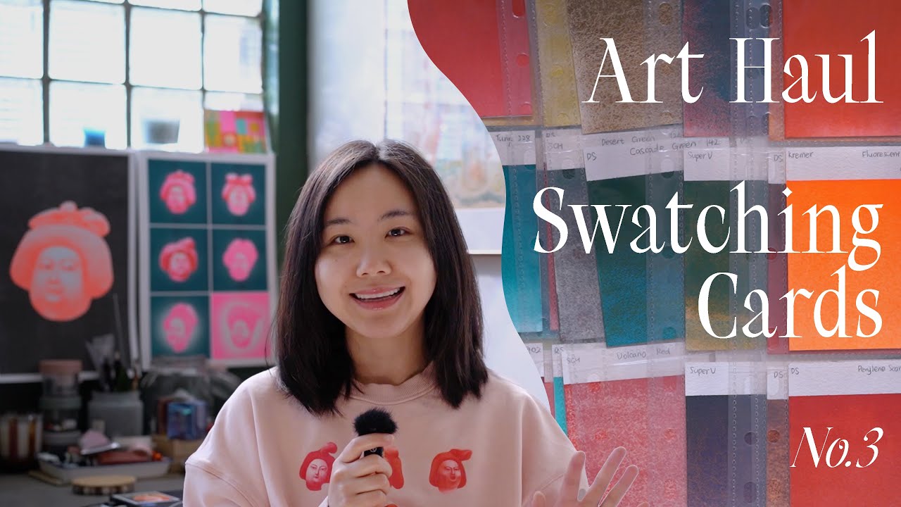 Art Supply Haul & Watercolor Swatching Cards you NEED to Try (✦ Weekend Diary No.3 ✦)