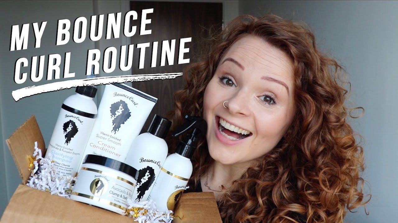 BOUNCE CURL REVIEW | MY UPDATED CURLY HAIR ROUTINE