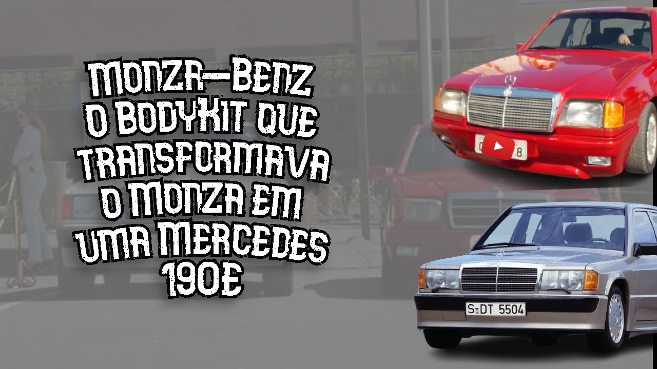 A pouca conhecida HISTÓRIA do MONZA-BENZ !!