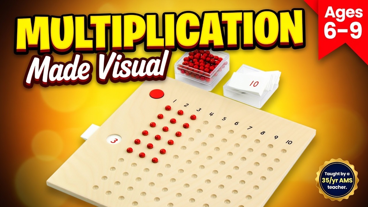 How to use the Multiplication Bead Board - Montessori Made Easy