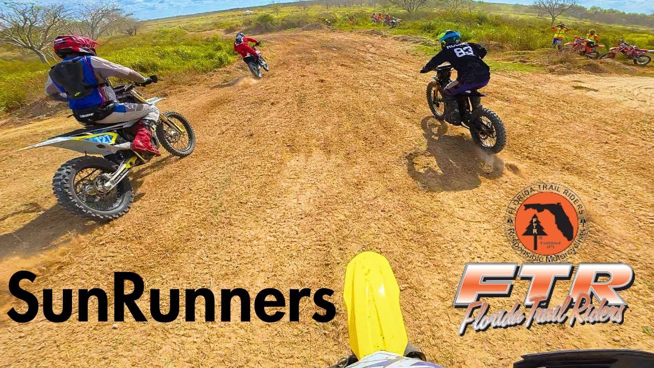 FTR SunRunners Hare Scramble Bartow FL | Electric Class | DJI Osmo Nano Dirt Bike footage