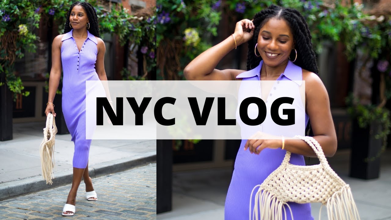 NYC VLOG! Fall Haul, Cooking, Shooting Content & Shopping for Miami | MONROE STEELE