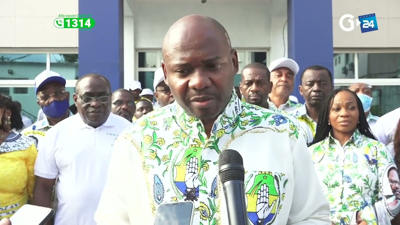 GABON POLITIQUE VISTE DU PART DEMOCRATIQUE GABONAIS