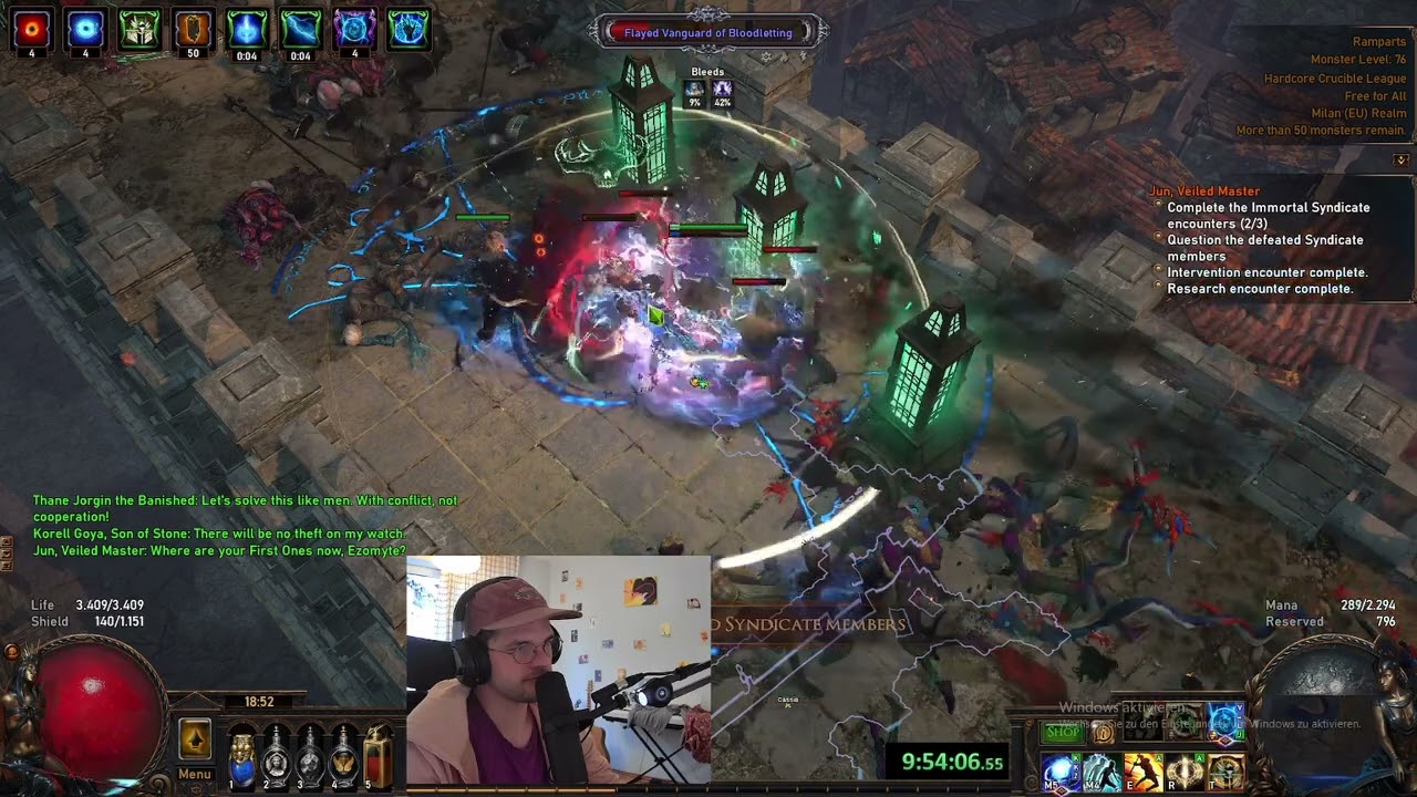 [POE CLIPS] UNEXPECTED RIP | PAAK_HC