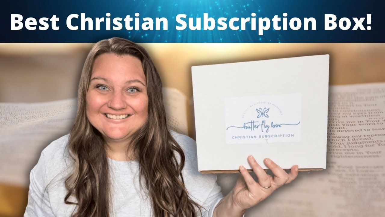 BEST CHRISTIAN SUBSCRIPTION BOX! Butterfly Box | Grow In God’s Word | September 2022