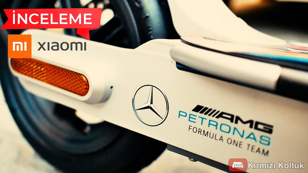 Elektrikli Scooter İnceleme | Xiaomi Mi Electric Scooter Pro 2 Mercedes Amg Formula 1 Edition