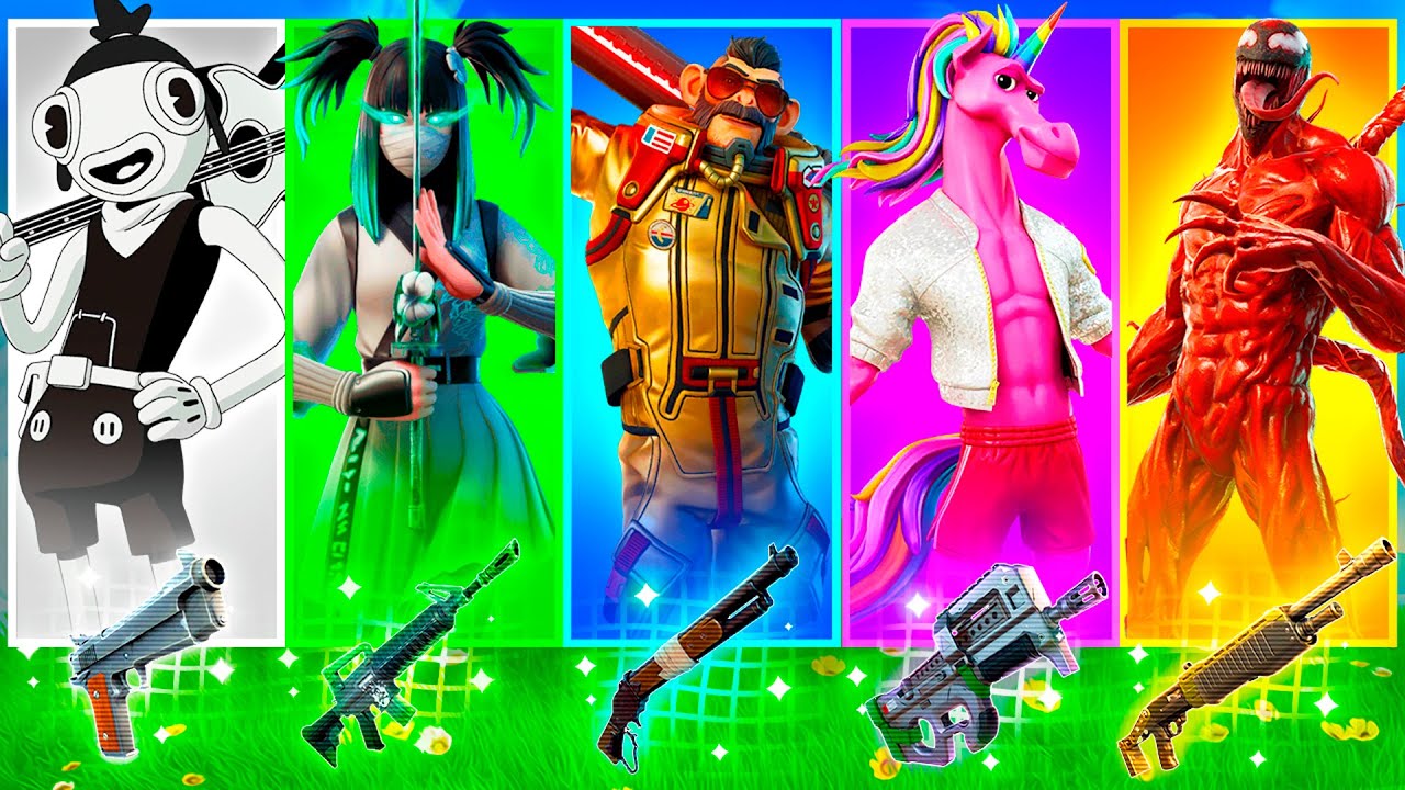 El Reto FACHERO skin aleatoria de la Temporada 8 🥵🤑😍
