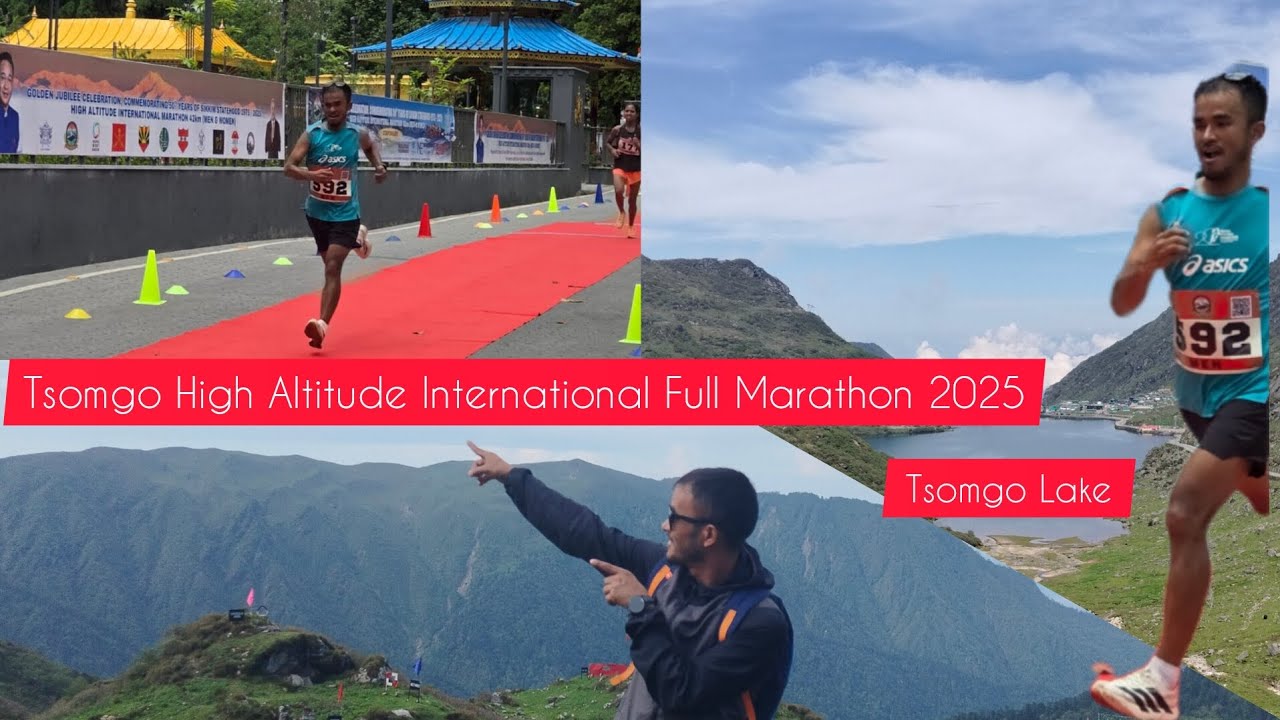 Tsomgo High Altitude International Marathon 2025 II Sarad Gurung II 16.06.2025.