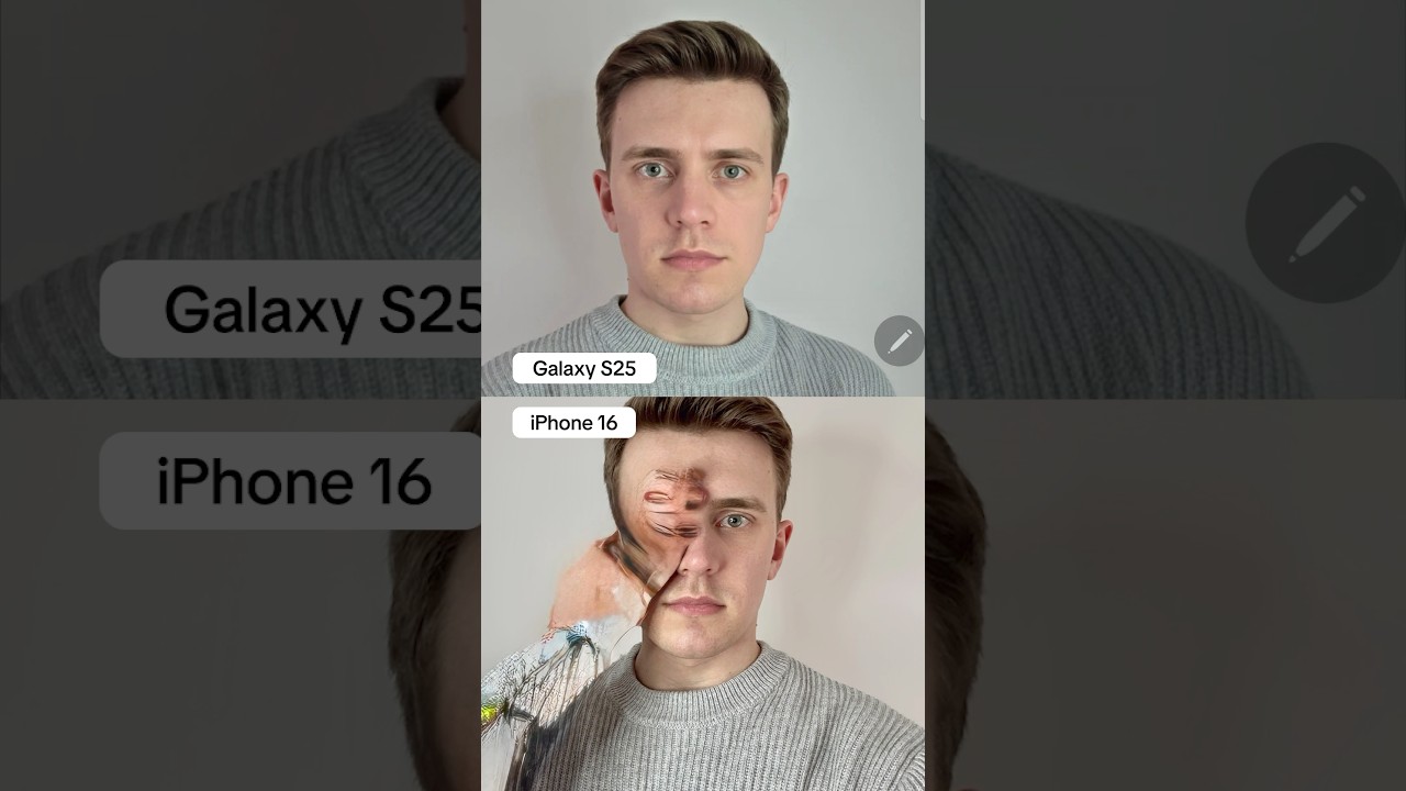 AI eraser on iPhone 16 vs Galaxy S25