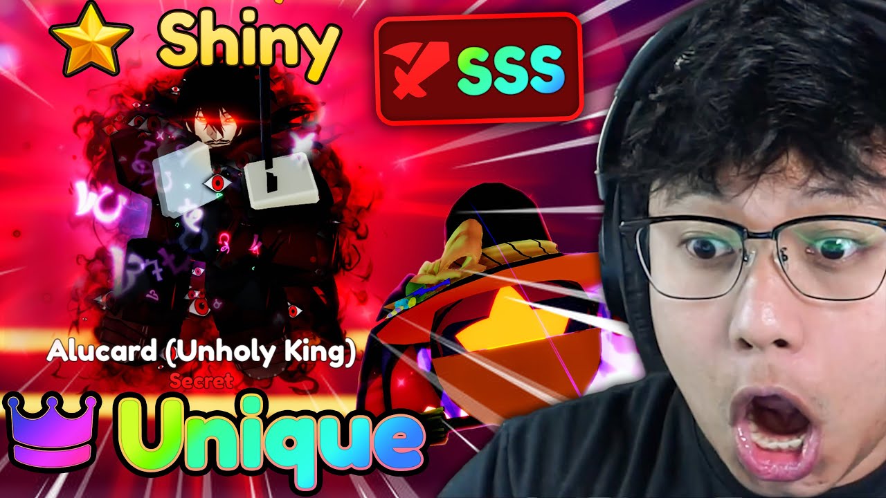 UNIQUE ALUCARD (Unholy King) SSS MAX STATS DMG SHOWCASE - Anime Adventures