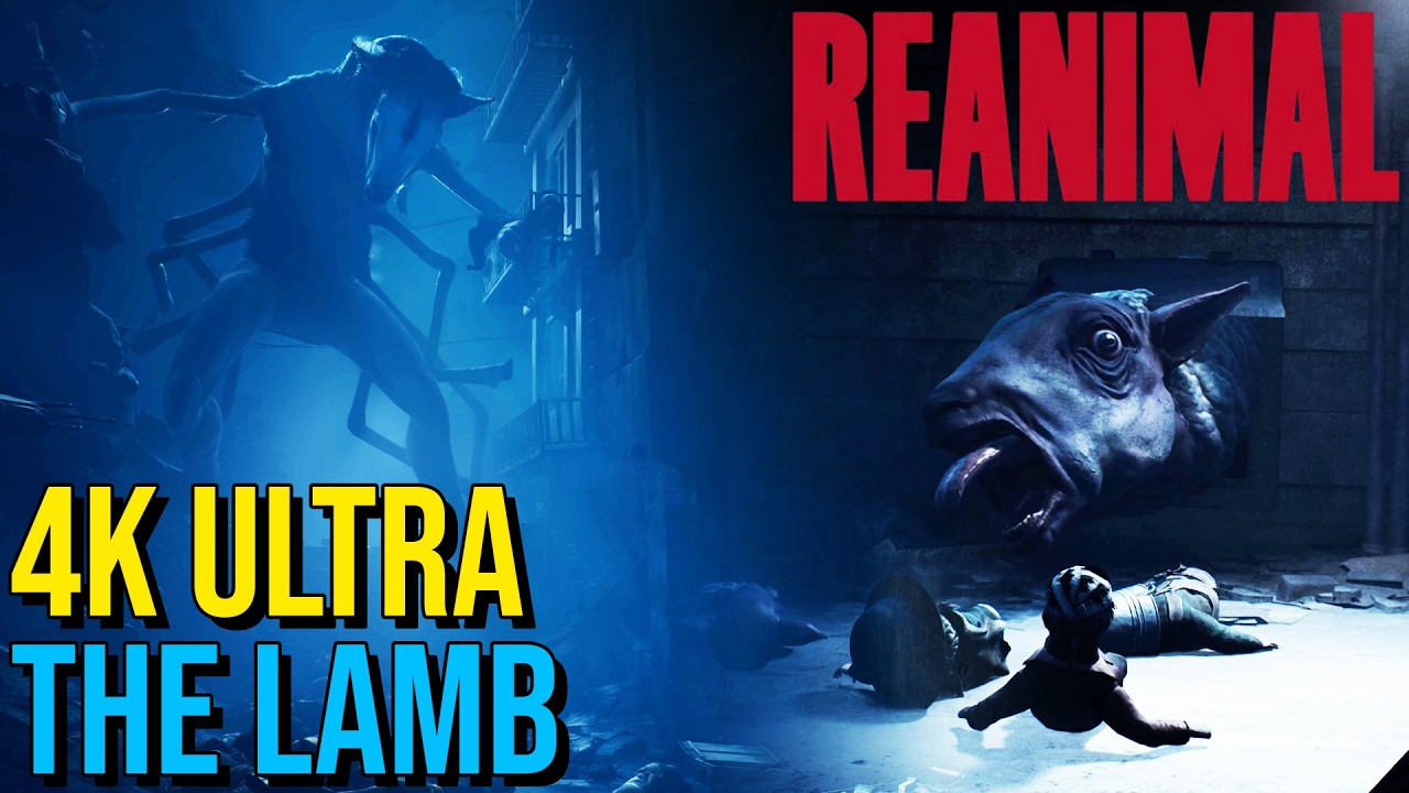 THE LAMB BOSS (All Encounters) - Reanimal (4K, ULTRA) - No Commentary