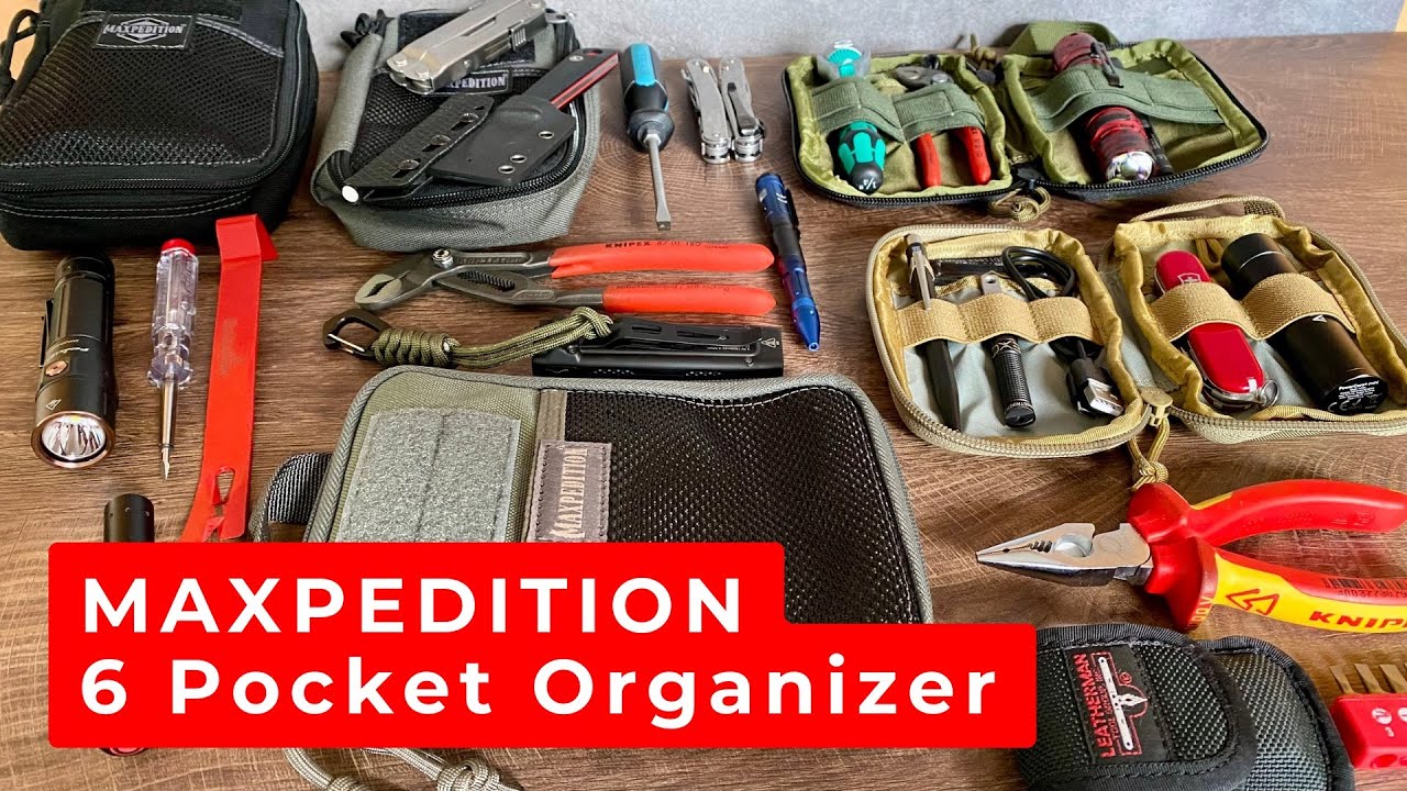 Maxpedition Organizer | FIND THE PERFECT SIZE FOR YOUR NEEDS