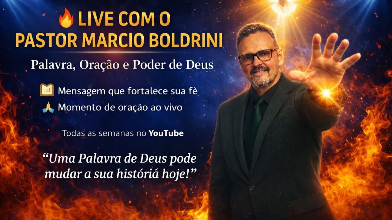 Composição Pastor Marcio Boldrini  está ao vivo!