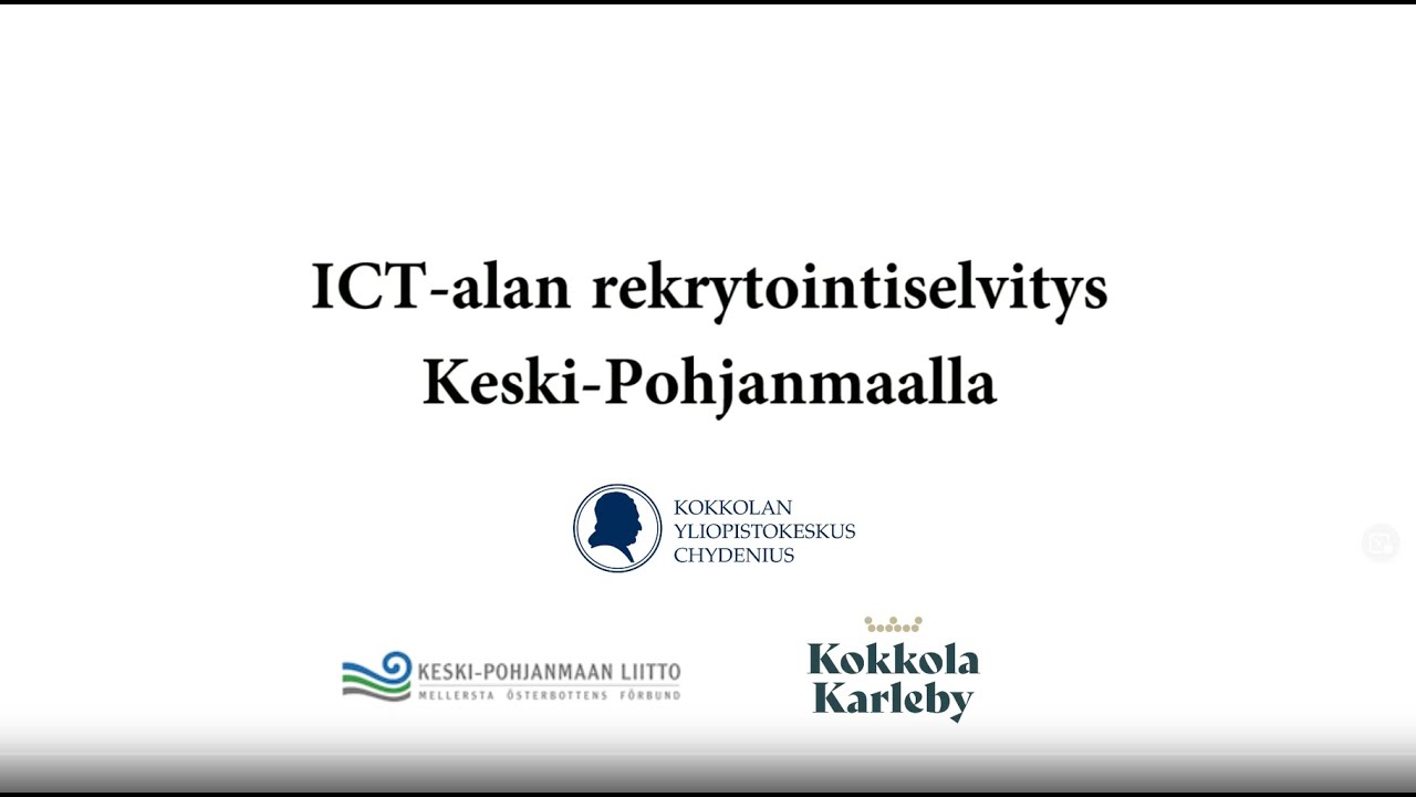 ICT-alan rekrytointiselvitys