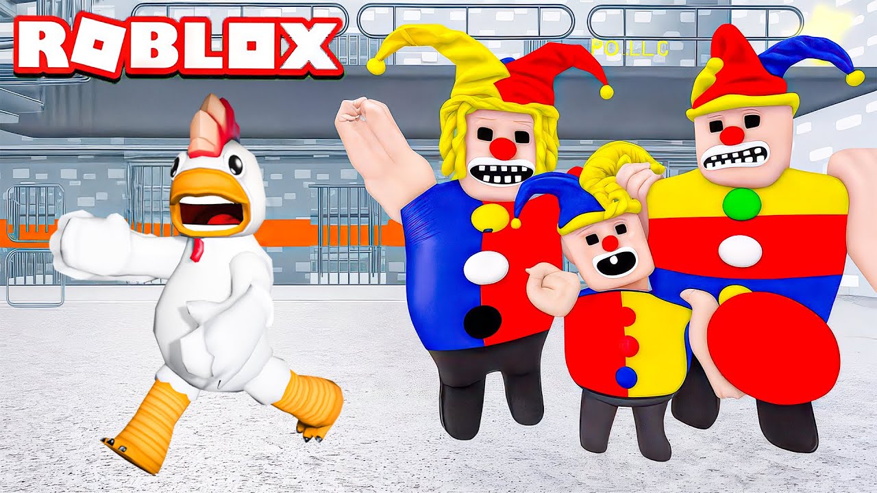 PALYAÇO AİLESİNİN HAPİSHANESİNDEN KAÇTIK !! 😱 Roblox