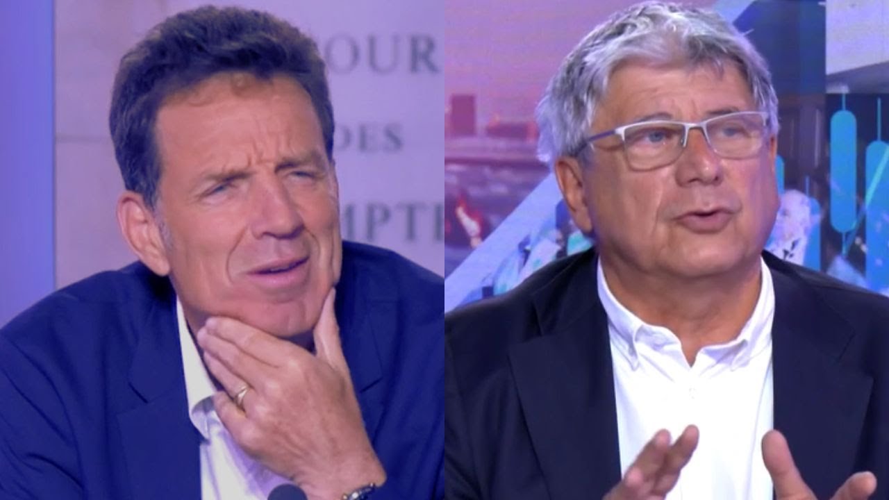 Eric Coquerel débat face à Geoffroy Roux de Bézieux sur LCI