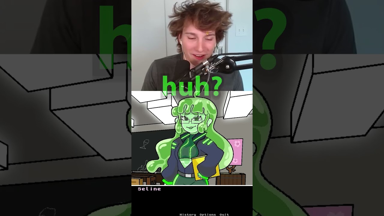 Он заставил Slimecicle играть в его Minecraft Dating Sim...