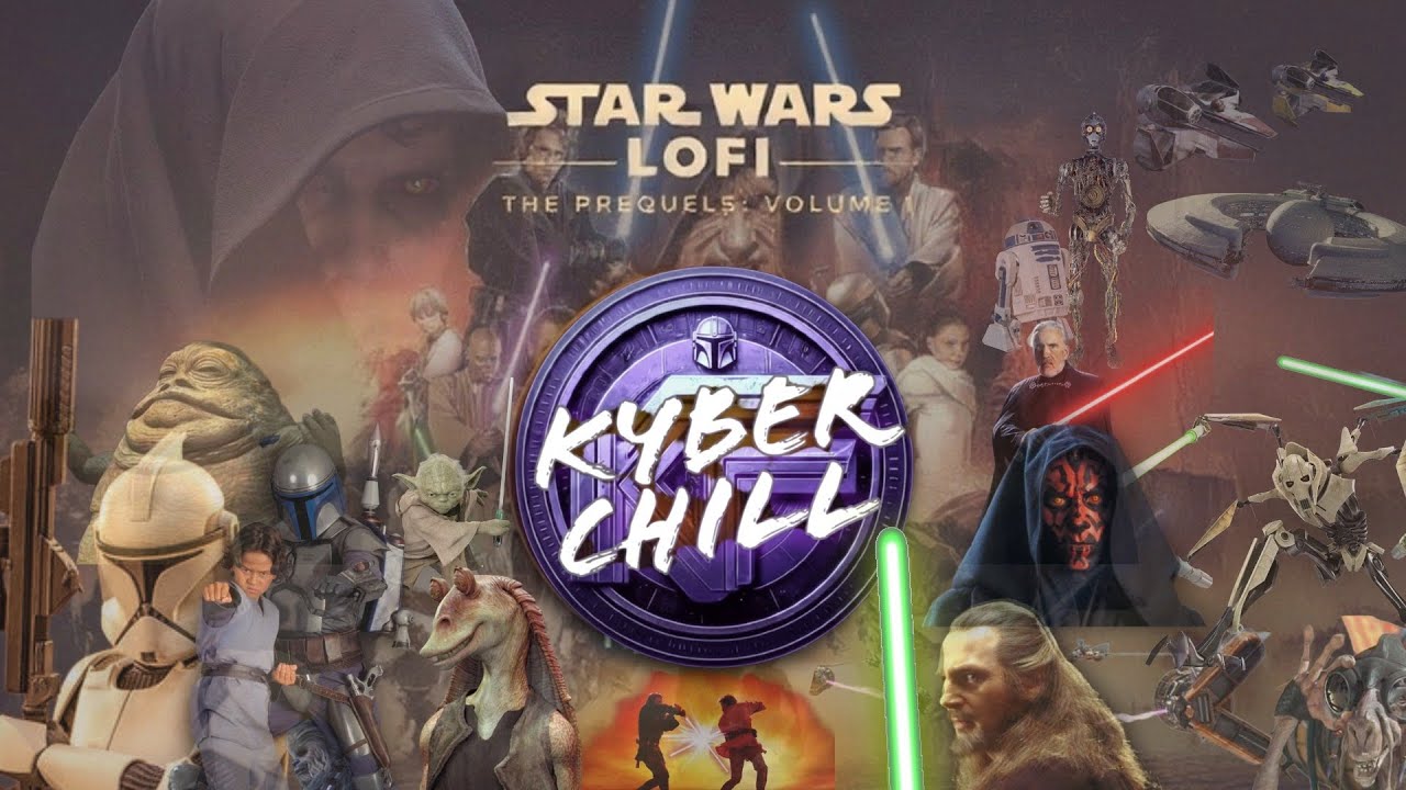 Star Wars LoFi The Prequels Vol. 1 | 1 Hour Chill Beats to Study, Relax, and Use the Force