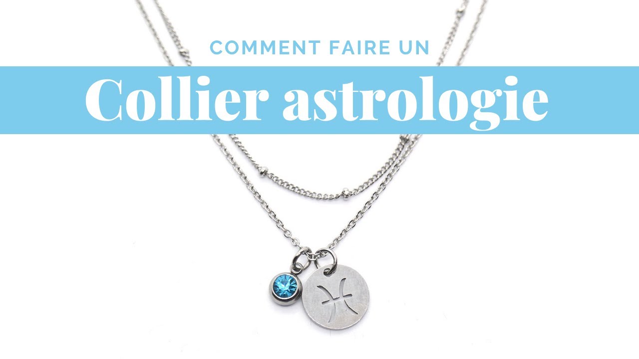 Collier astrologie | Perles et Créations