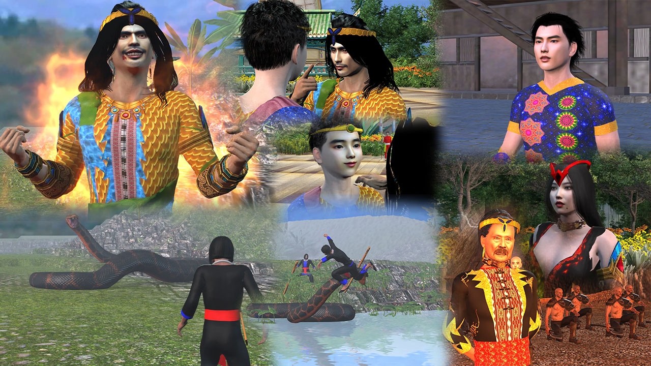 Npauj npaim thiab laj lim ( Daim 121) [ 3d animation ]