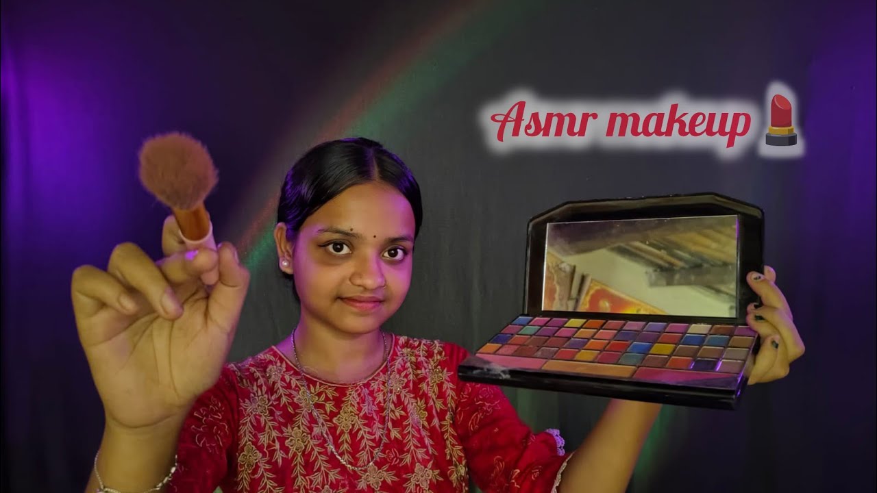 Asmr fast makeup💄 