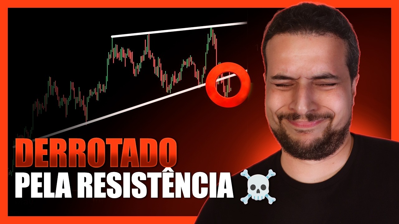 🚨 BITCOIN FALHA AO TENTAR ROMPIMENTO! E AGORA?