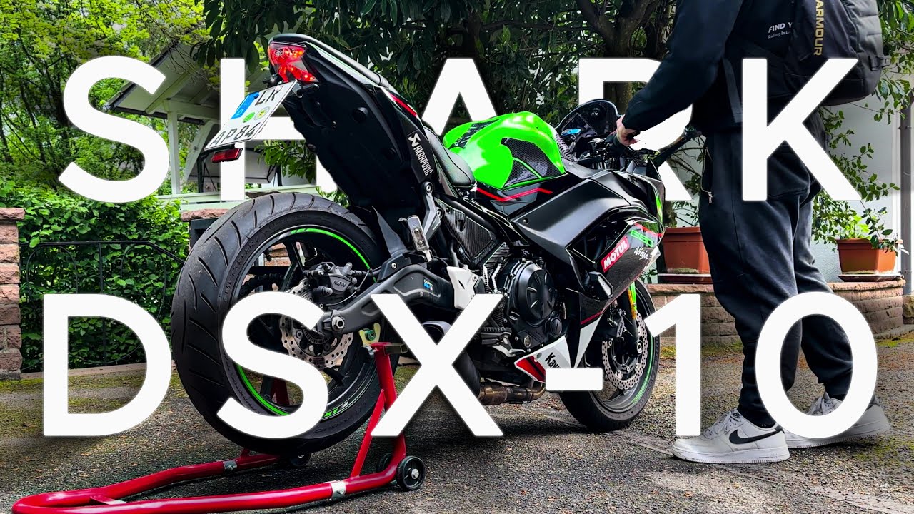 Ninja 650 Auspufftausch! | SHARK DSX-10 Anbau