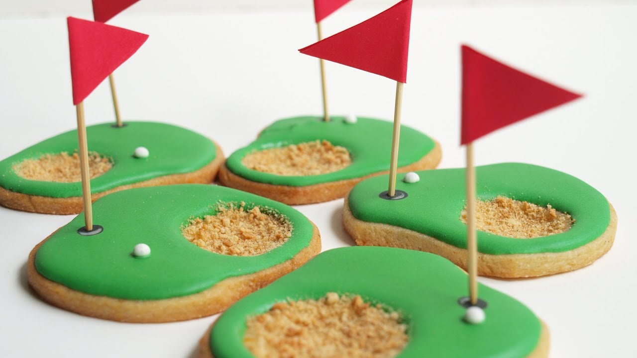 Golf Cookies for Father's Day!