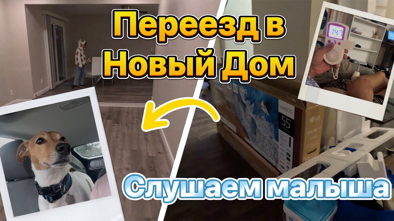 США Влог Переезд , Работа в доставке, Сердцебиение малыша #жизньвсша #влог #влогсша #сша #сшавлог 