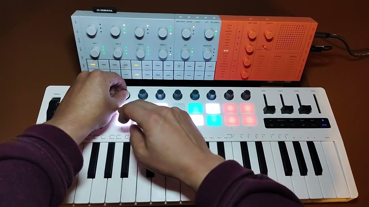 Seqtrak | Ambient Techno Jamuary | Aural Flower