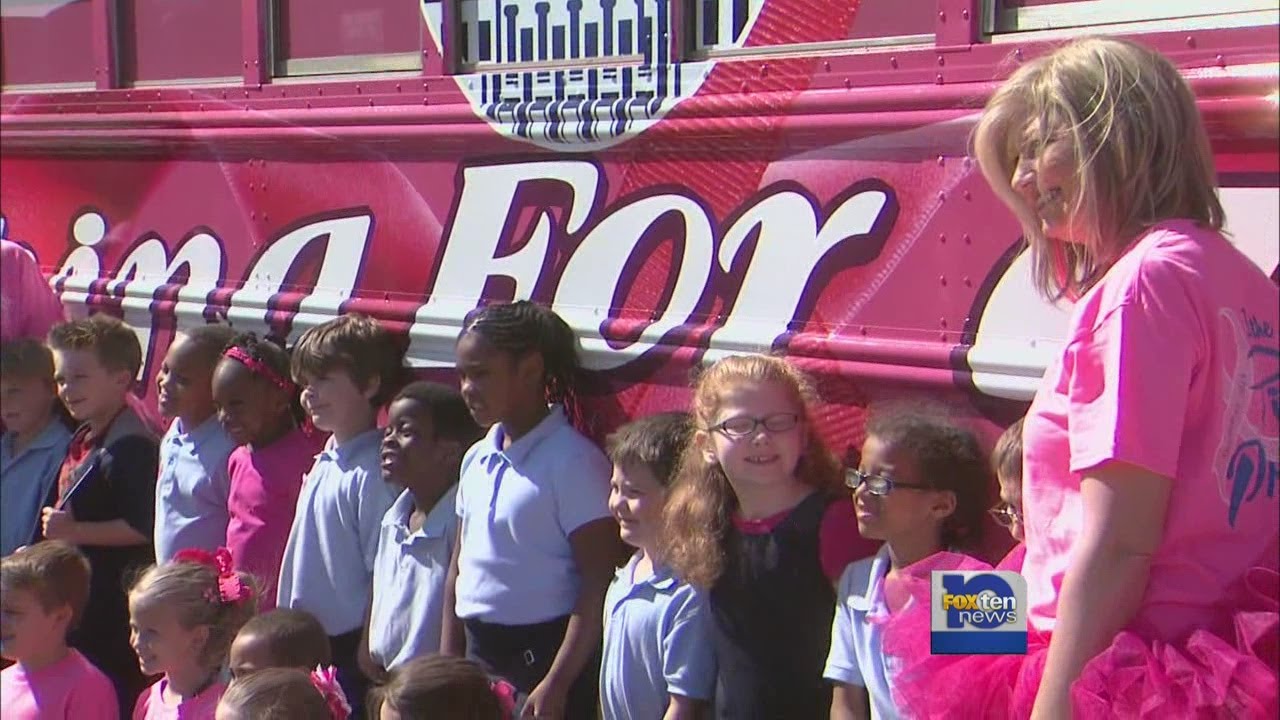 Big surprise for teacher fighting breast cancer