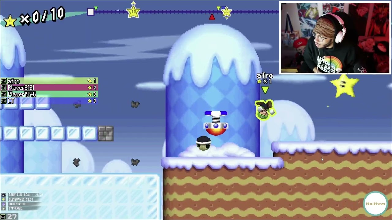 Retro plays NSMB - Mario vs. Luigi Online (2.7.26)
