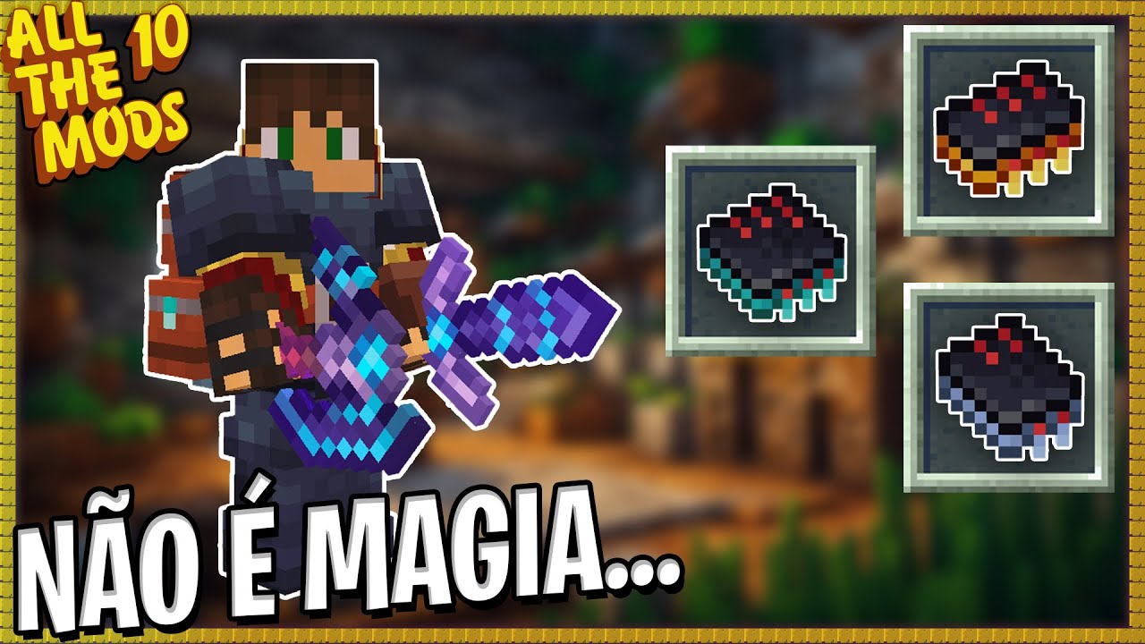 MELHOR ARMADURA DO MOD E FÁBRICA DE PROCESSADORES EM 1 HORA ! ATM 10 Minecraft Modpack #07
