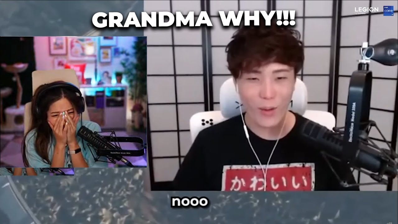 Fuslie Reacts to greatest impressions ever by Offlinetv & Friends | Grandma Betrays Sykkuno