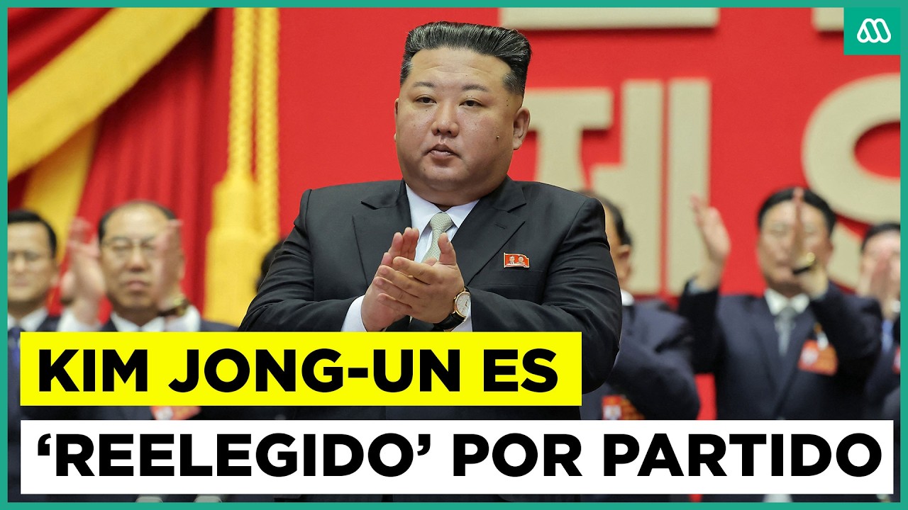 Kim Jong-Un es 'reelegido' secretario general del partido gobernante de Corea del Norte
