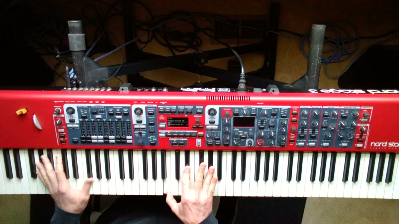 Always With Me, Always With You (Joe Satriani) - Brent E. Wood (Nord Stage 3, piano)