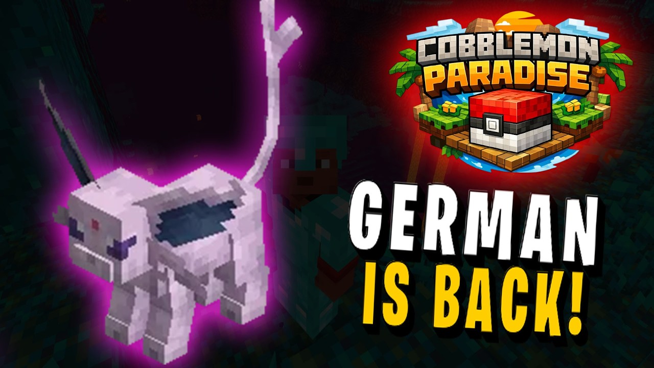 EL REGRESO DE GERMANOIDE| COBBLEMON PARADAISE #34