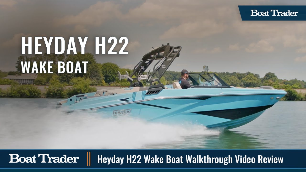 Heyday H22 Wake Boat Review And Sea Trial
