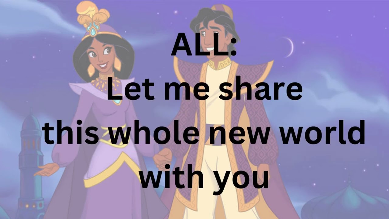 Finale Lyrics from Aladdin, Jr.