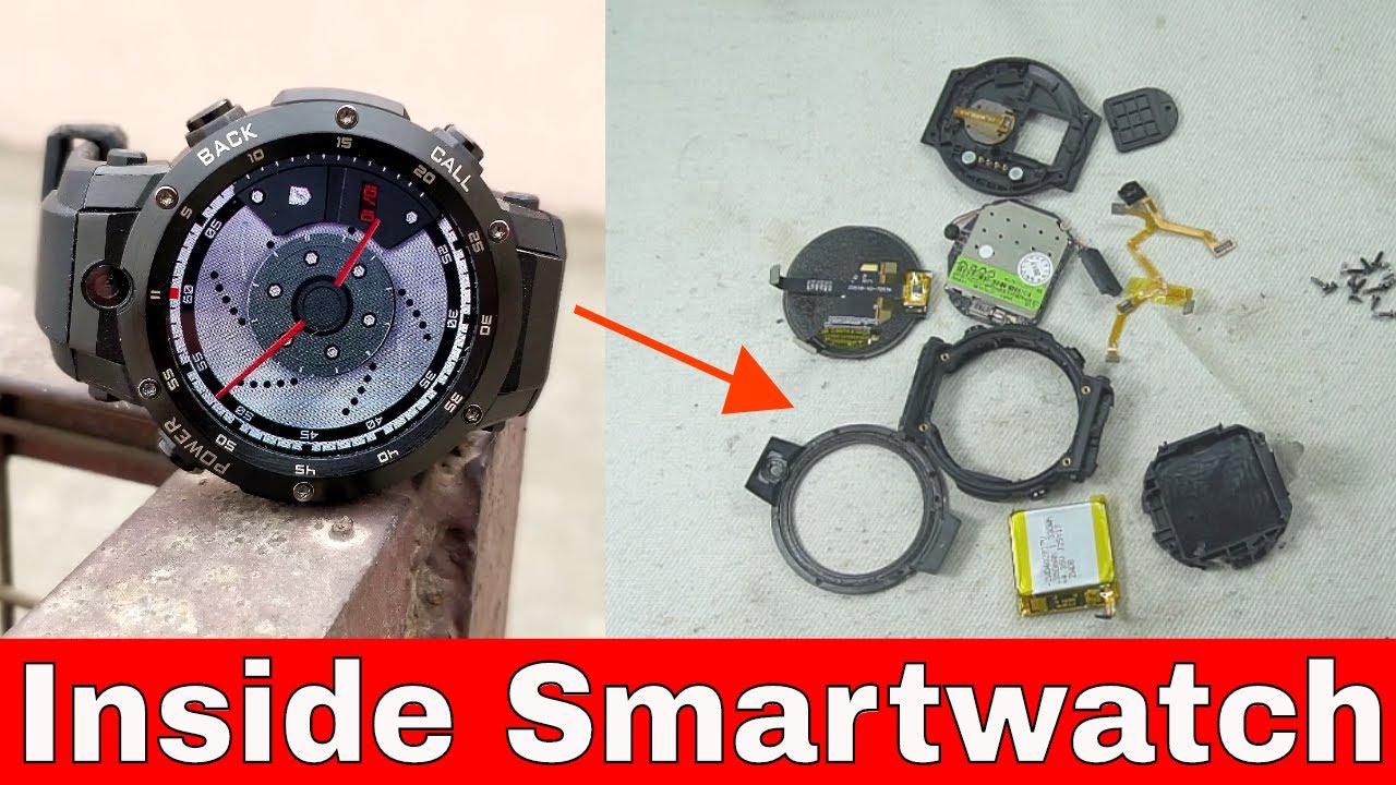 What Inside Smartwatch ⌚Zeblaze THOR S: Teardown, Parts Replacement etc..