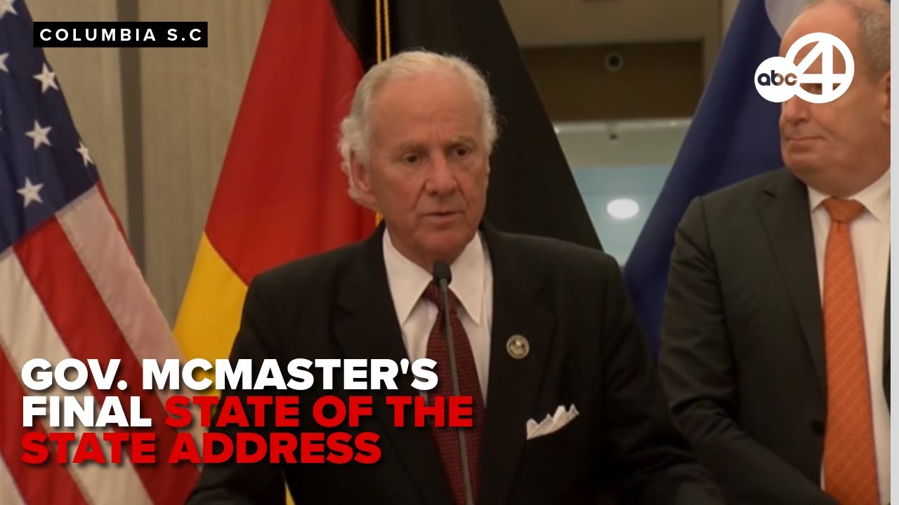 FULL: South Carolina Governor Henry McMaster delivers final State of the State Address