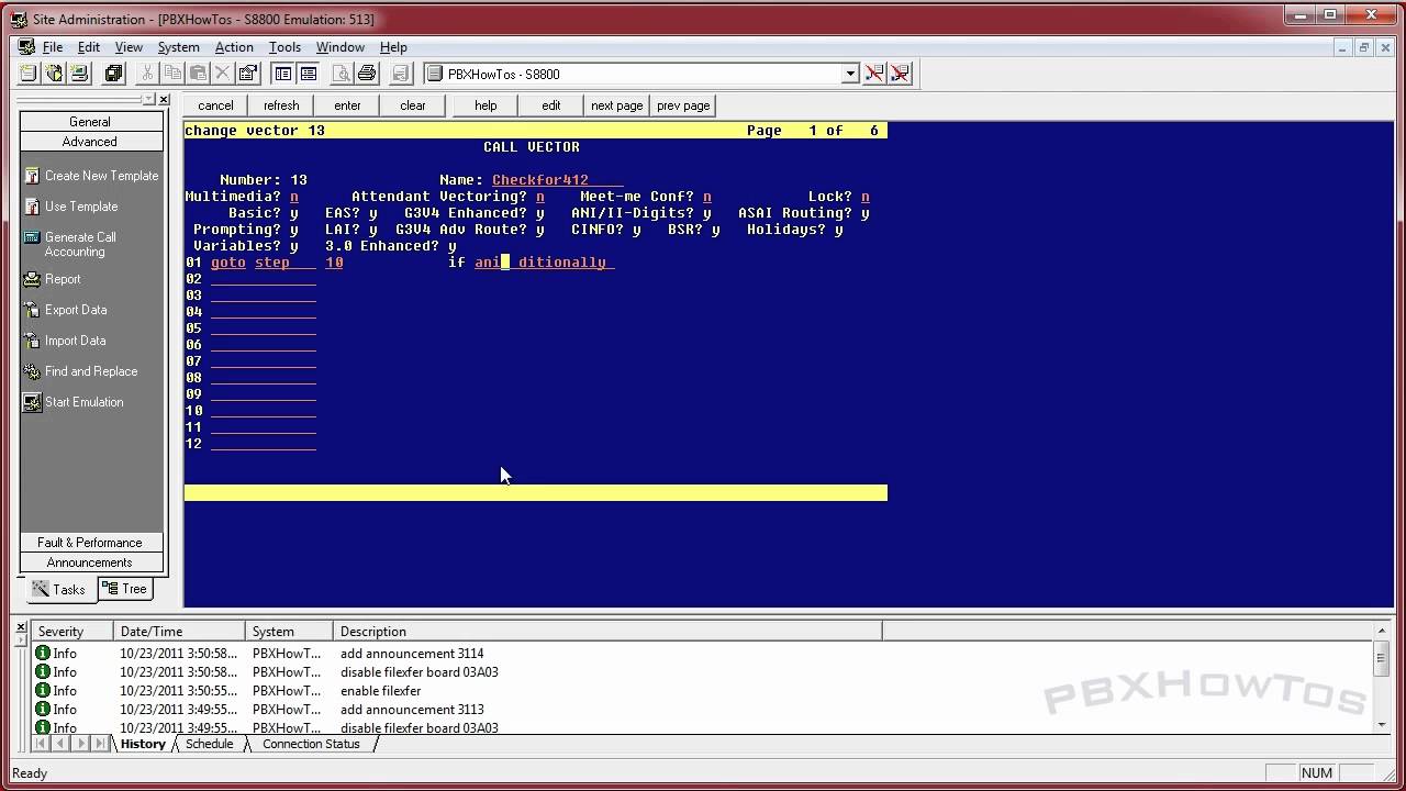 Vectors, Vectors, Vectors - VRTs (Vector Routing Tables) - Avaya PBX - HD