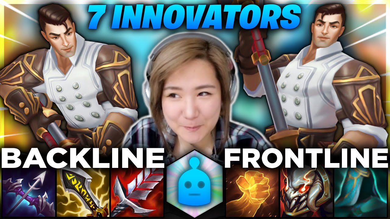 7 Innovator Double Jayce!! Frontline and Backline Jayce Carry with Dragon (TFT Ranked Set 6) | Becca