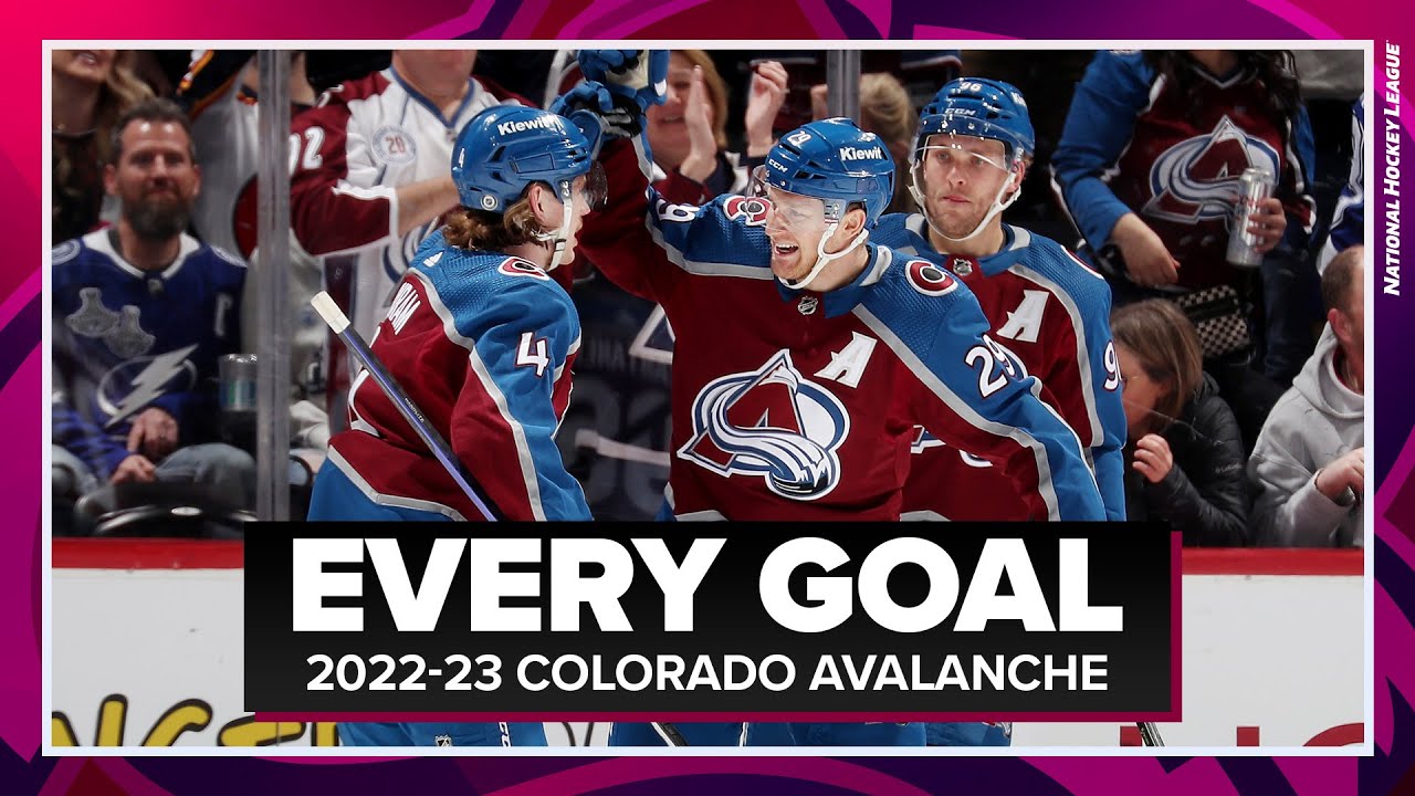 EVERY GOAL: Colorado Avalanche 2022-23 Regular Season