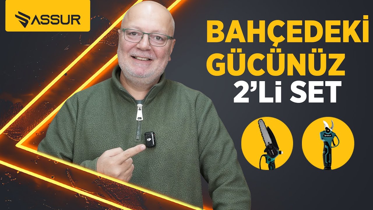 ASSUR 2'Lİ MAKİNE SETİ - TESTERE VE BUDAMA MAKASI