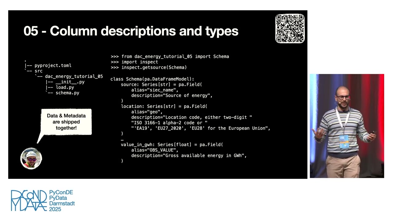 Data as (Python) Code