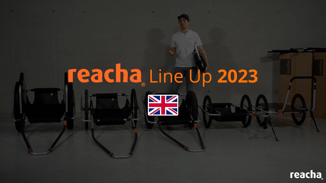 More than just a bike trailer - reacha, the all-rounder for SUP, surfboard, kayak or foil