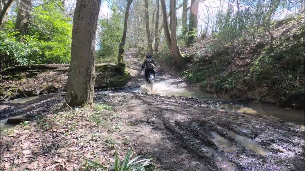 RUGHAM LANE GREEN LANE in East Sussex on a 1955 classic bike