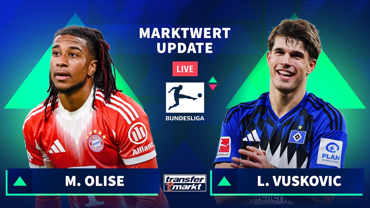 MARKTWERT-UPDATE BUNDESLIGA: Neue Werte f&uuml;r Olise, Vuskovic & Co.